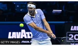 Germany's Zverev is yet to have his serve broken or drop a set at the 2024 ATP Finals