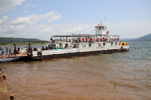 Two vessels operating on the Volta Lake have received advanced navigation equipment