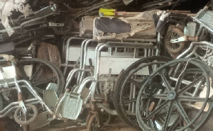 The wheelchairs were donated to support the mobility of people living with disabilities