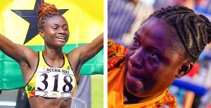Rose Yeboah Amoanimaa and Grace Mintah competes for SWAG Sports Personality of the Year