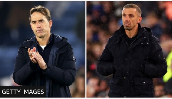 Julen Lopetegui and Gary O'Neil are both under immense job pressure going into Monday's game