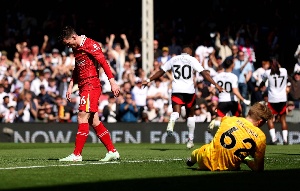 Liverpool’s impressive away form under Arne Slot came to an abrupt end