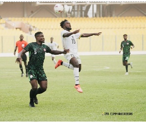 Nigeria held Ghana to a goalless draw in Accra