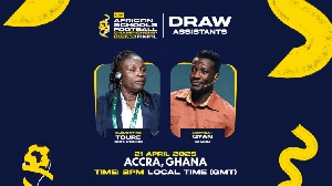 The iconic duo will be joined by other African football greats