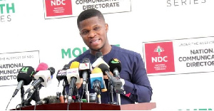 Sammy Gyamfi, National Communications Officer for NDC