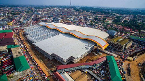 The Kejetia Market in Kumasi, Ashanti Region