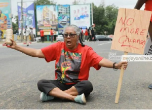 Naa Densua criticized the government's response