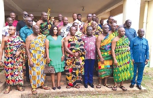 Dormaahene expressed concern over the pollution of water bodies due to illegal mining