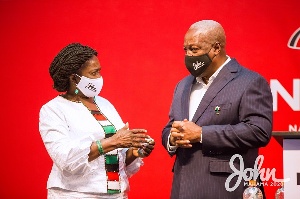 Prof. Naana Jane Opoku-Agyemang, has officially been sworn in