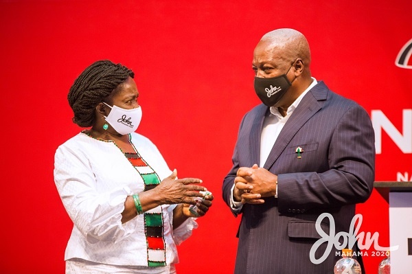 Prof. Naana Jane Opoku-Agyemang, has officially been sworn in