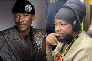 Nana Kwame Bediako (left) and Blakk Rasta (right)