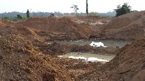 Despite police awareness, the miners continue their operations with impunity
