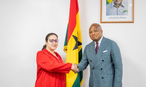 Ablakwa revealed that he held discussions with the Moroccan Ambassador to Ghana