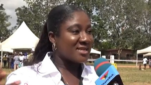 New Patriotic Party parliamentary candidate hopeful for the Adenta Constituency, Akosua Manu Kozie