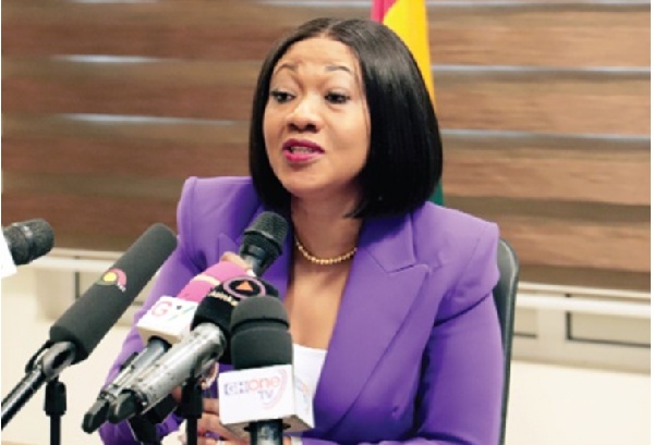 Jean Mensa, the Chairperson for Electoral Commission