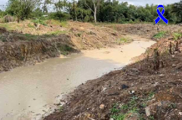 The public has also been urged to report illegal mining activities