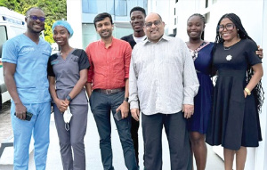 All surgeries were successfully performed by Euracare's treatment team in Ghana