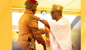 Burkina Faso’s president attending Ghana's inauguration while wielding a gun highlight the volatile
