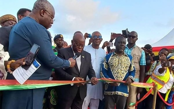 Akufo-Addo commissions Oil & Gas Service Terminal at Takoradi Port