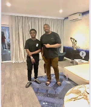 Kweku Smoke and Don Jazzy