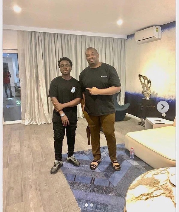 Kweku Smoke and Don Jazzy