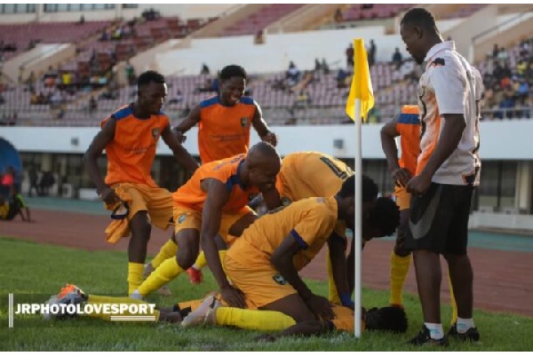 Real Tamale United shared the spoils in a 1-1 draw with Victory Club Warriors