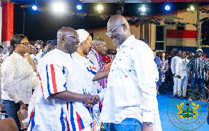 Dr. Mahamudu Bawumia and Kennedy Agyapong