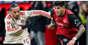 Bayern Munich maintained an eight-point lead over champions Leverkusen