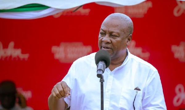 Former president Mahama