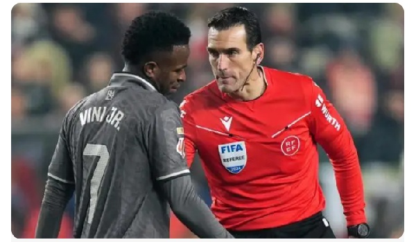 Vinicius Jr did not start against Rayo, with the Brazilian introduced as a late substitute