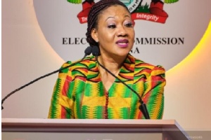 Jean Mensa is Chairperson for EC