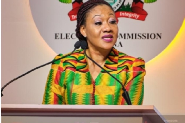 Jean Mensa is Chairperson for EC