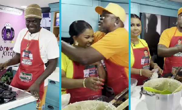 Bukom Banku and Nana Ama Mcbrown