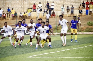 Vision FC claimed a dramatic 2-1 victory over Accra Lions