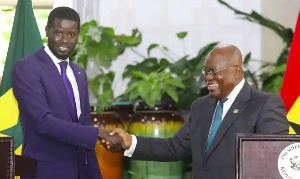 Bassirou Faye and Nana Addo Dankwa Akufo-Addo