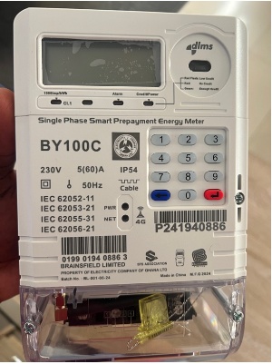 ECG and Brainsfield Ltd launch smart prepaid meter to curb power losses