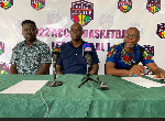 Some executive members of the Greater Accra Basketball Association
