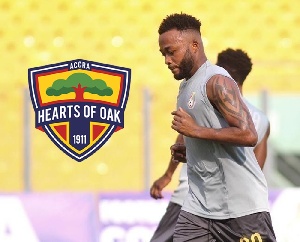 Former Hearts of Oak midfielder Gladson Awako
