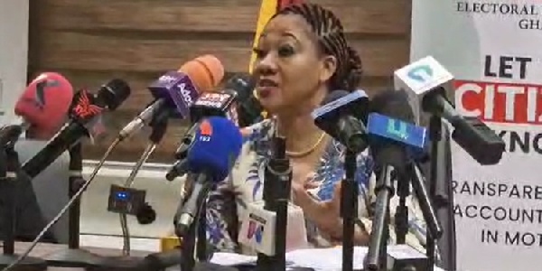 Jean Mensa confirmed that the accreditation cards will be handed over for distribution