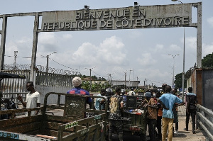 Ghana-Cote D’Ivoire border