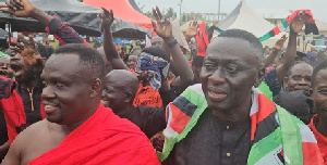 Eric Afful, NDC MP and Kofi Asante