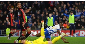 Danny Welbeck's effort against Bournemouth was his first goal since late October