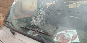 NPP supporters later paraded the equipment through town, escalating tensions
