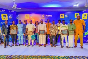 Award recipients included Archie Hesse for FinTech Champion of the Decade, Hubtel & I.K. Bediako