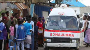 Police reported that five attackers were involved