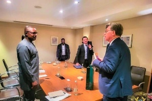 Energy and Green Transition Minister John Abdulai Jinapor met with key stakeholders