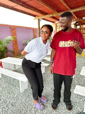 Kwaku Manu and Yvonne Nelson