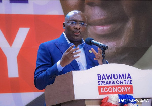 Dr Bawumia on the campaign trail