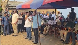 Mahama called for a review of the project