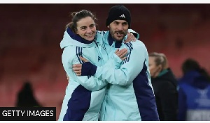 Arsenal interim manager Renee Slegers has won six of her seven matches in charge